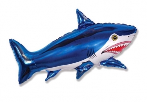 Шар фольгированный "Акула", длина 100 см 27-2645