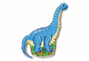 Шар фольгированный "Динозавр Диплодок", высота 100 см 27-2647