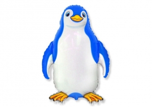 Шар фольгированный "Пингвин", высота 100 см 27-2648