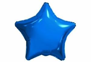 Шар фольгированный "Звездочка", диаметр 50 см 27-3686