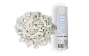 Хлопушка "Белое конфетти" 20 см 12-1005