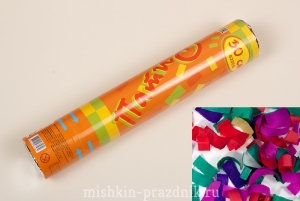 Хлопушки "Разноцветное конфетти" 30 см 12-2115