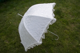 Зонт свадебный цвет айвори 54-3110