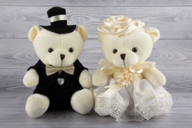 Свадебные мишки "Жених и невеста" 29-900
