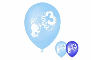 Воздушные шарики "3 года" 5 шт. с лентой 27-6478