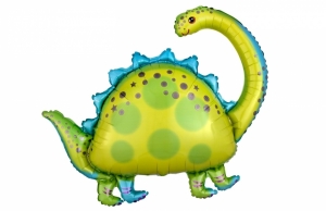 Шар фольгированный "Динозавр Бронтозавр", 90 см 27-6542